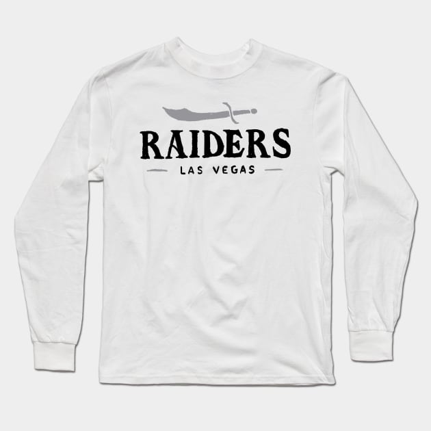 Las Vegas Raideeers 10 Long Sleeve T-Shirt by Very Simple Graph